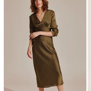 The Fifth Label Goldie Silky Checkered Dress